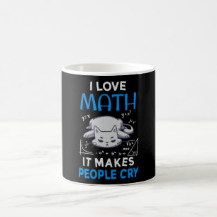 Mug J'Aime Les Maths Ça Fait Pleurer Les Gens
