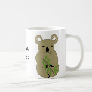 Mug J'aime les ours koalas