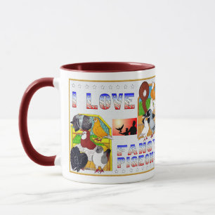 Mug J'Aime Les Pigeons Fancy !