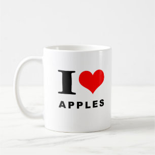 Mug J'aime les pommes