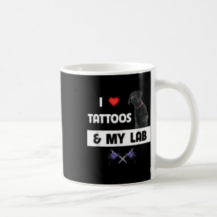 Mug J'Aime Les Tatouages Et Mon Labrador Retriever Lab
