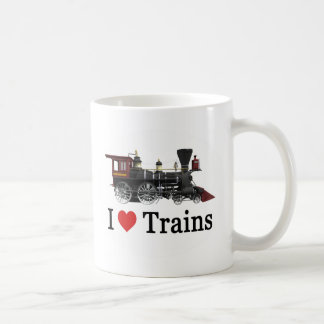 Mug J'aime les trains