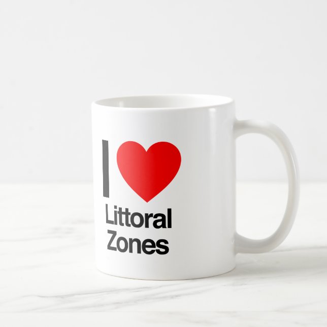 Mug j'aime les zones littorales (Droite)