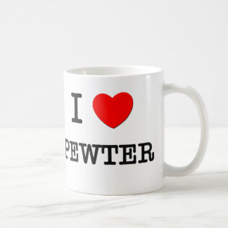 Mug J'aime l'étain