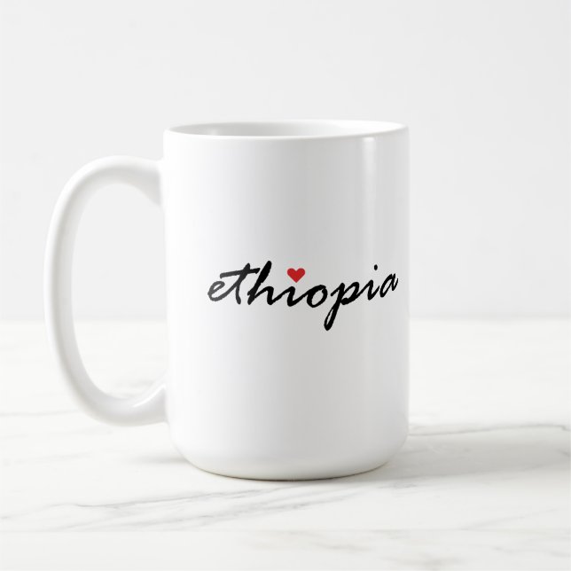 Mug J'aime l'Éthiopie (Gauche)