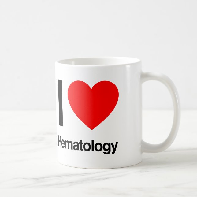 Mug j'aime l'hématologie (Droite)
