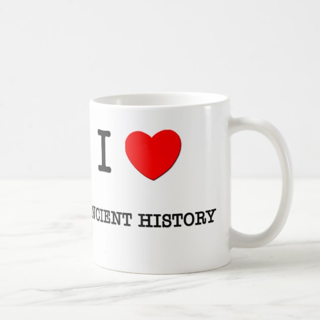 Mug J'aime l'HISTOIRE ANTIQUE (Droite)