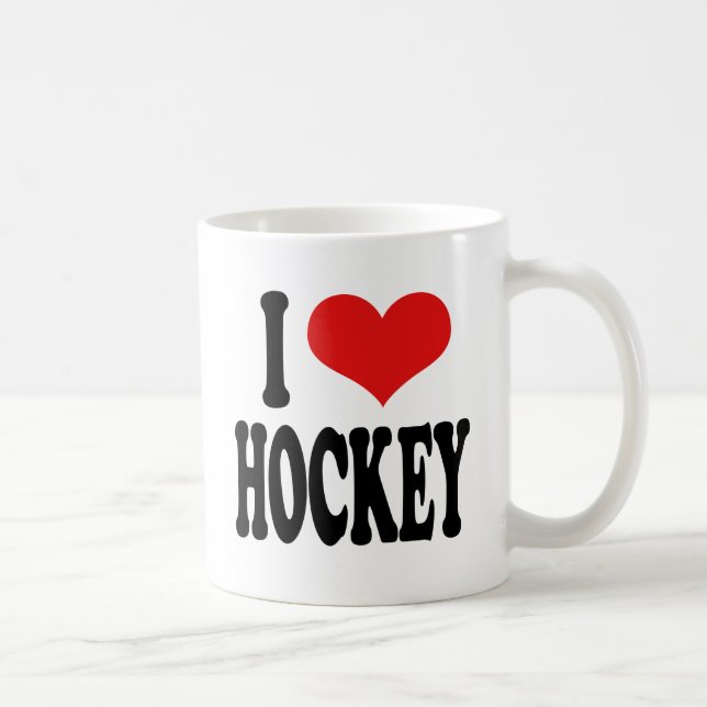 Mug J'aime l'hockey (Droite)