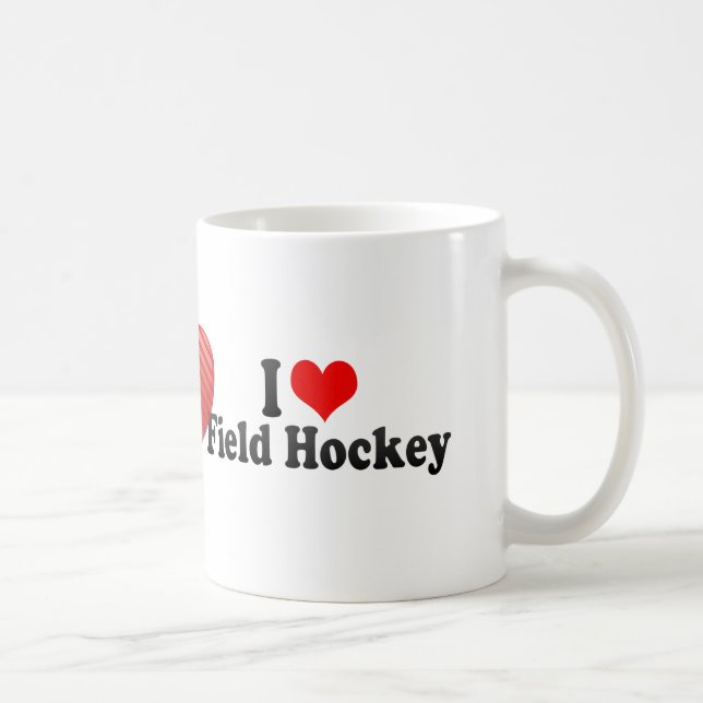 Mug J'aime l'hockey de champ (Droite)