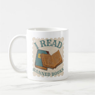 Mug j'aime lire les livres interdits amoureux des livr