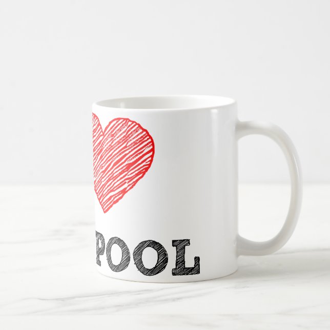 Mug J'aime Liverpool (Droite)