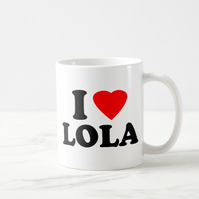 Mug J'aime Lola (Droite)