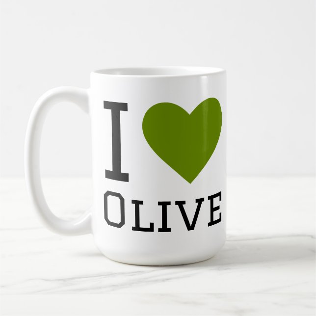 Mug J'aime l'olive (Gauche)