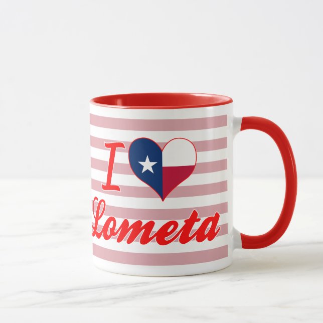 Mug J'aime Lometa, le Texas (Droite)