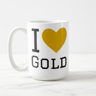 Mug J'aime l'or