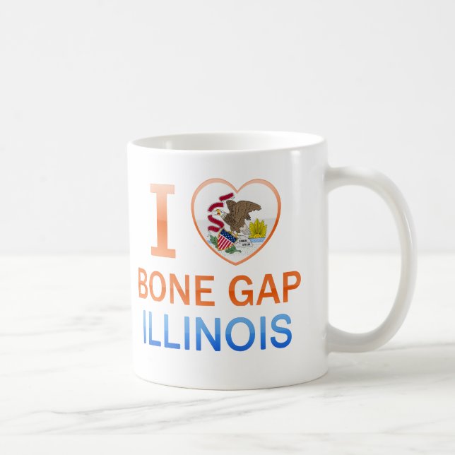 Mug J'aime l'os Gap, IL (Droite)