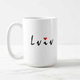 Mug J'aime Lviv Ukraine