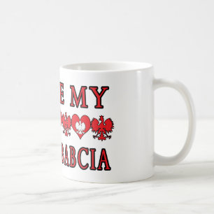 Mug J'aime ma Babcia polonaise