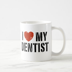 Mug J'aime ma boue dentiste