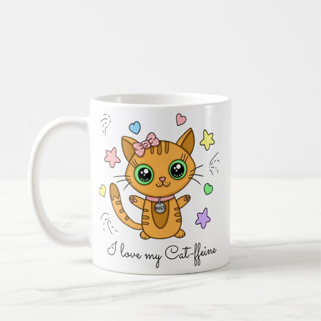 Mug J'aime ma caféine (Gauche)