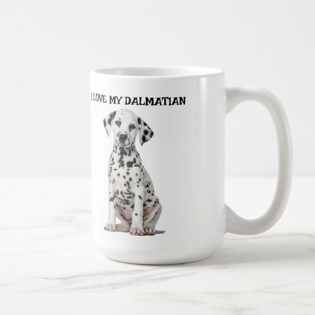 Mug J'aime ma dalmate (Droite)