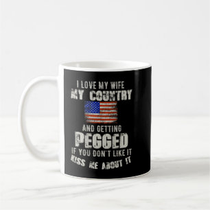 Mug J'aime ma femme dans mon pays et je me fais encule