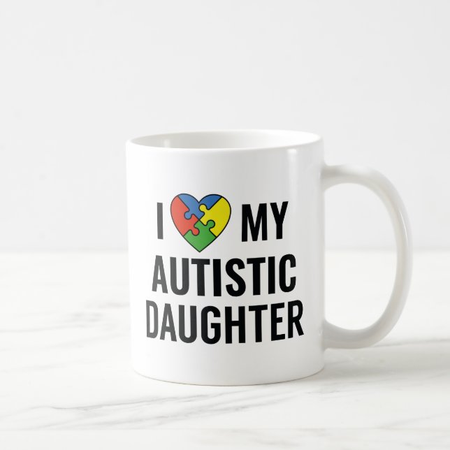 Mug J'aime ma fille (Droite)