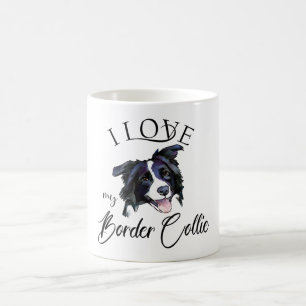 Mug J'Aime Ma Frontière Collie
