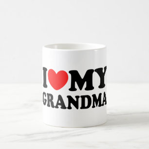 Mug J'aime ma grand-maman