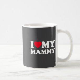 Mug J'aime ma mamie cœur famille grand-mère manches lo