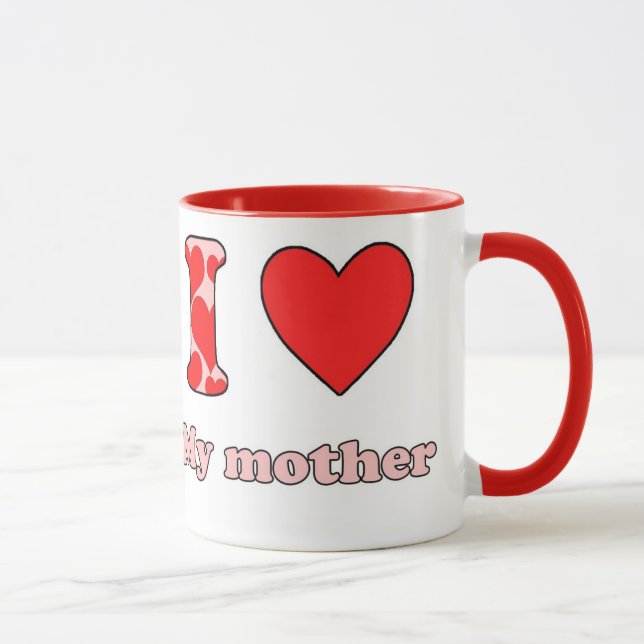 Mug J'aime ma mère (Droite)