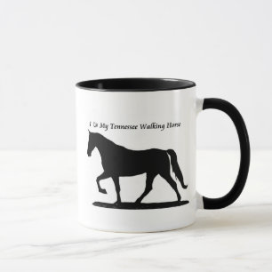 Mug J'aime ma moto à cheval du Tennessee
