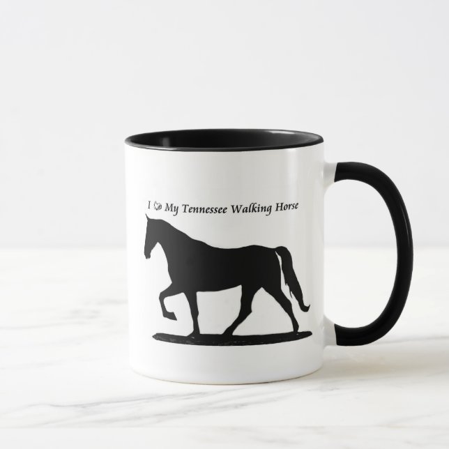 Mug J'aime ma moto à cheval du Tennessee (Droite)