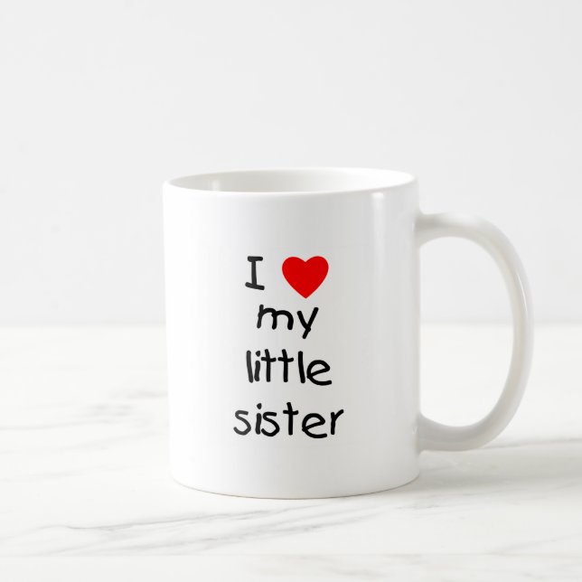 Mug J'aime ma petite soeur (Droite)