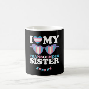 Mug J'aime ma soeur transgenre Famille Trans LGBTQ