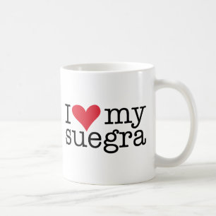 Mug J'Aime Ma Suegra (Mère En Droit) Coffee Cup