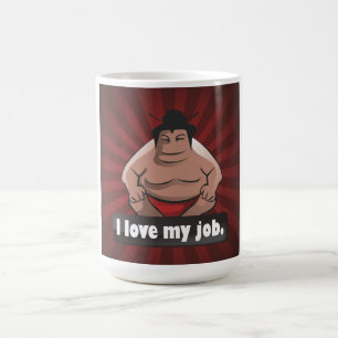 Mug J'aime ma sumo du travail
