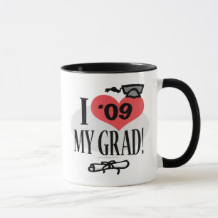 Mug J'aime ma vitesse 2009 de diplômé
