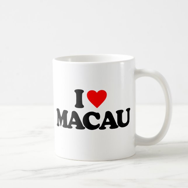 MUG J'AIME MACAO (Droite)