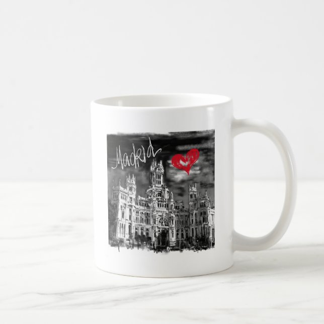Mug J'aime Madrid (Droite)