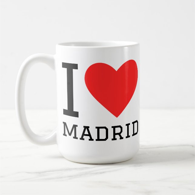 Mug J'aime madrid (Gauche)