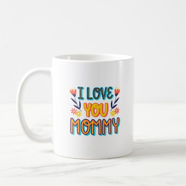 Mug j'aime maman (Gauche)