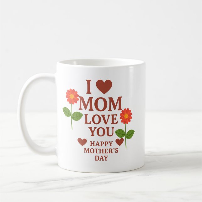 Mug J'aime maman (Gauche)