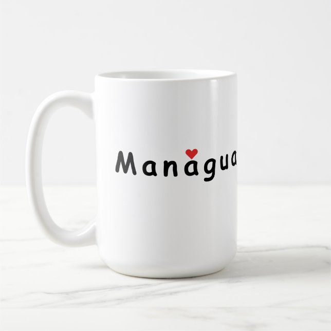 Mug J'aime Managua (Gauche)