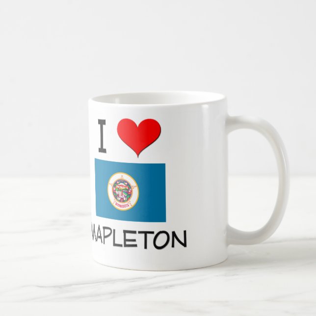 Mug J'aime Mapleton Minnesota (Droite)