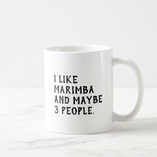 Mug J'Aime Marimba Funny