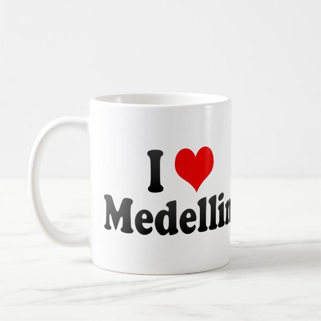 Mug J'aime Medellin, Colombie (Gauche)