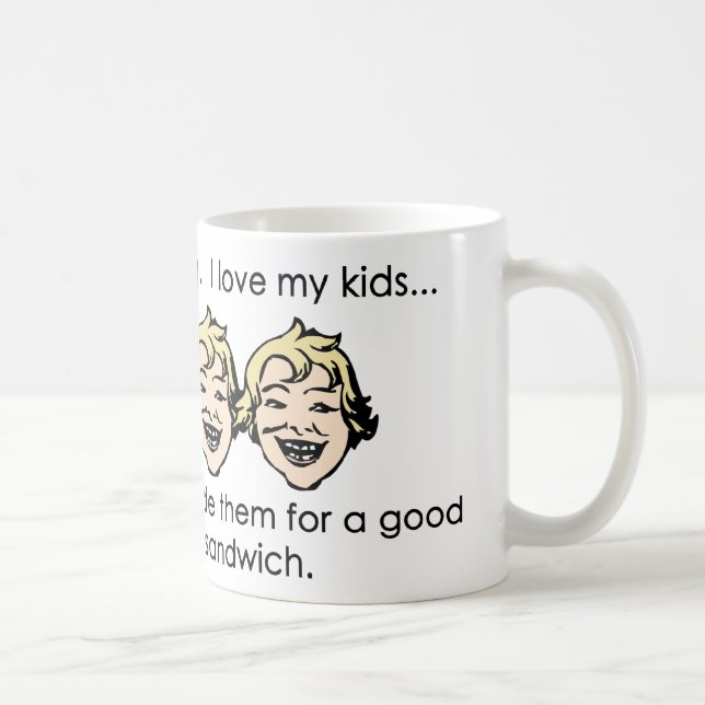 Mug J'aime mes enfants, mais… (Droite)