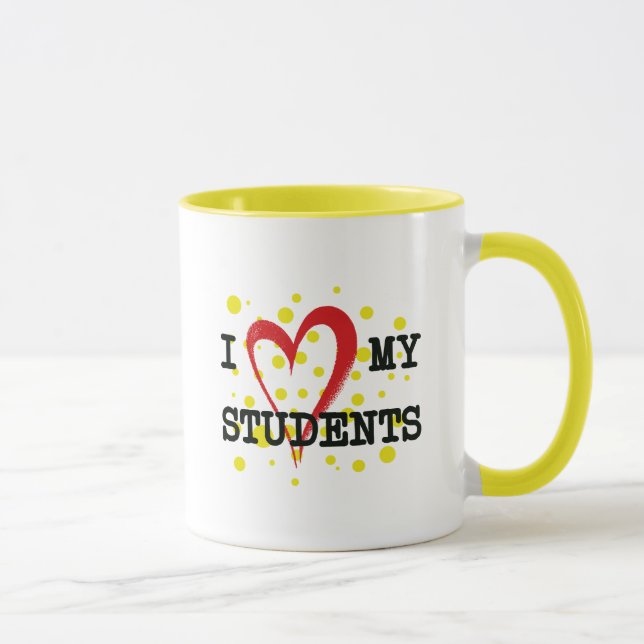 MUG J'AIME MES ÉTUDIANTS (Droite)