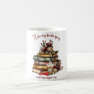 Mug J'aime mes livres épicés et mon café glacé